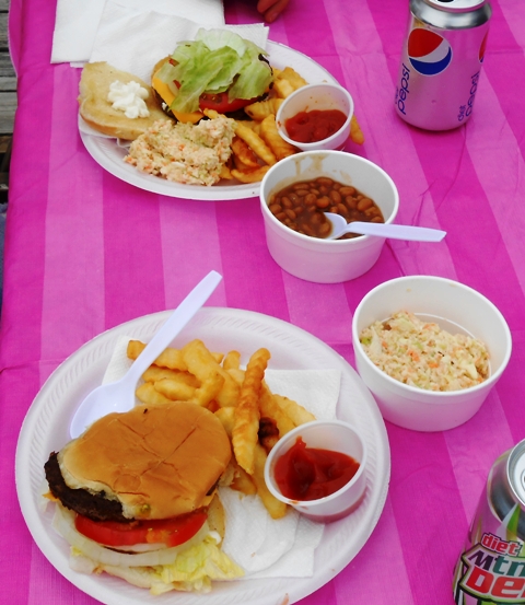 Lunch... the best burger ever!