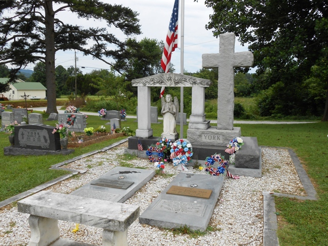 York's grave.