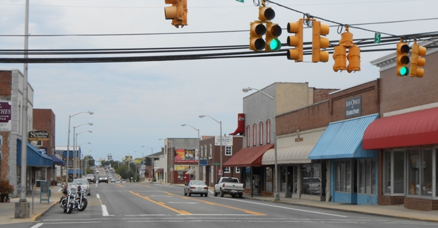 Downtown Crossville.