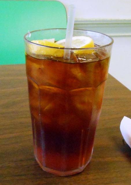 Real lemon in my tea.