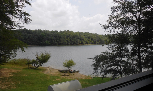 View from the restaurant.