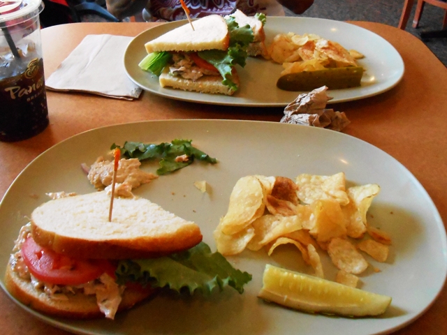 Cold sandwiches taste great on a hot day.