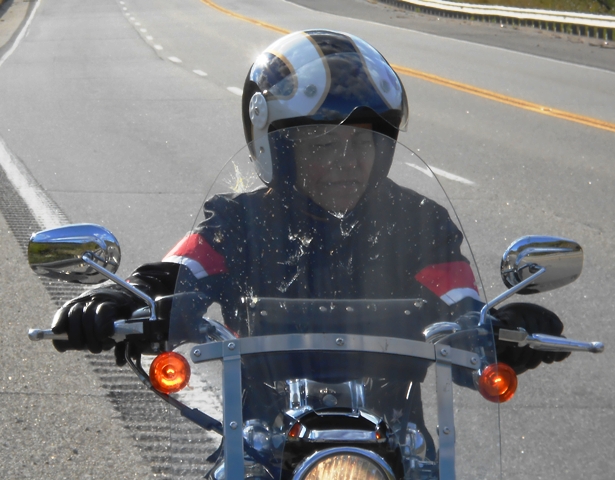 When your windshield is splattered over with bugs, you know it's been a good day.