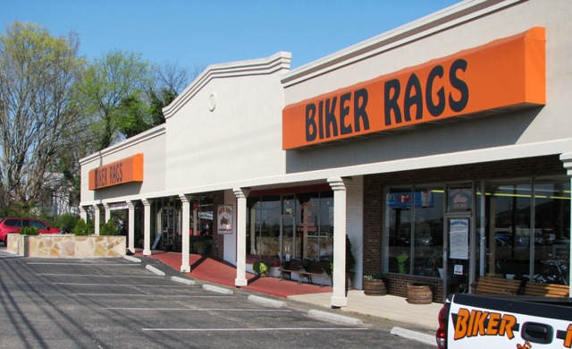 Biker Rags today on Kingston Pike.