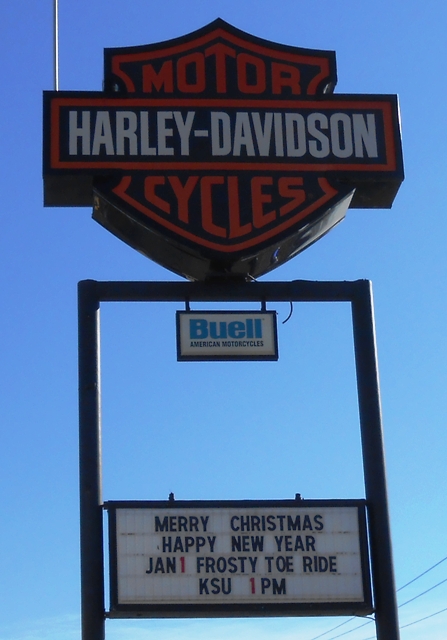 At Knoxville Harley Davidson on Clinton Highway.