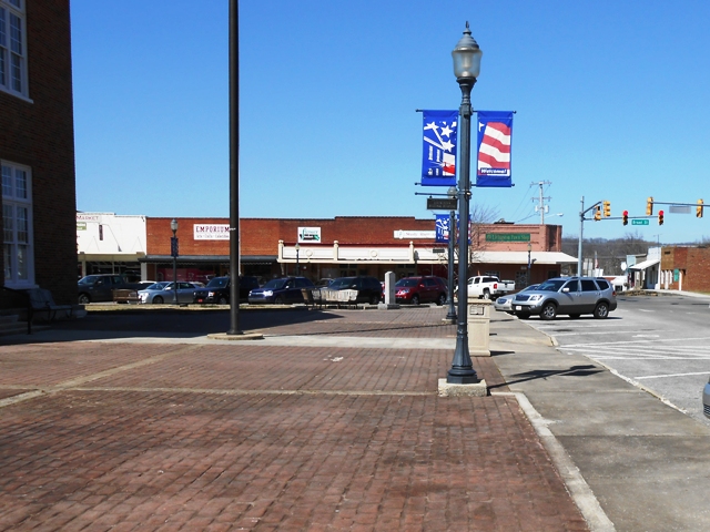 Downtown Livingston.