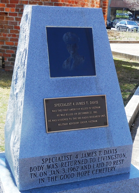 The first soldier to lose his life in the Vietnam war, was from Livingston.