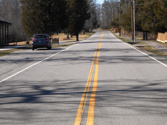 Heading out of Rugby.