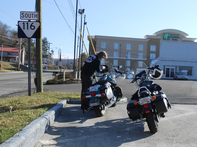 A quick rest stop in Caryville.