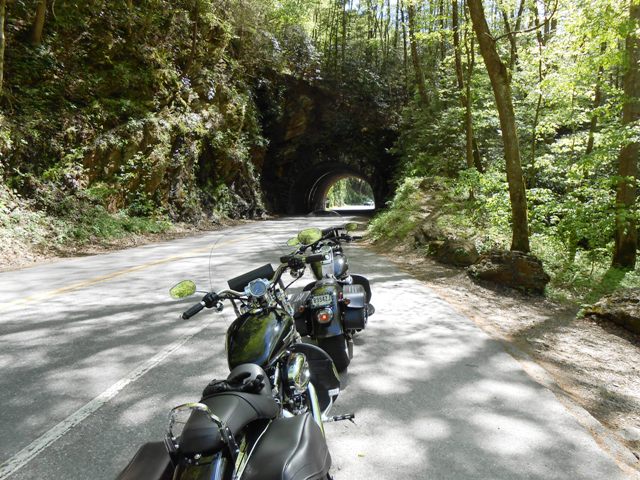 Heading toward Cades Cove.