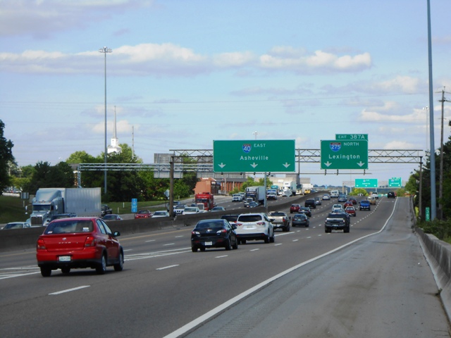 In Knoxville. Almost home.