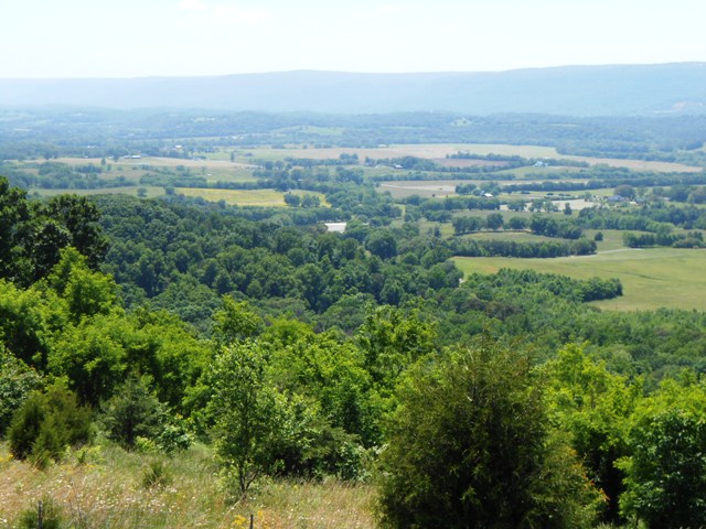 Scenic overlook. Dunlap is below and Walden's Ridge above.