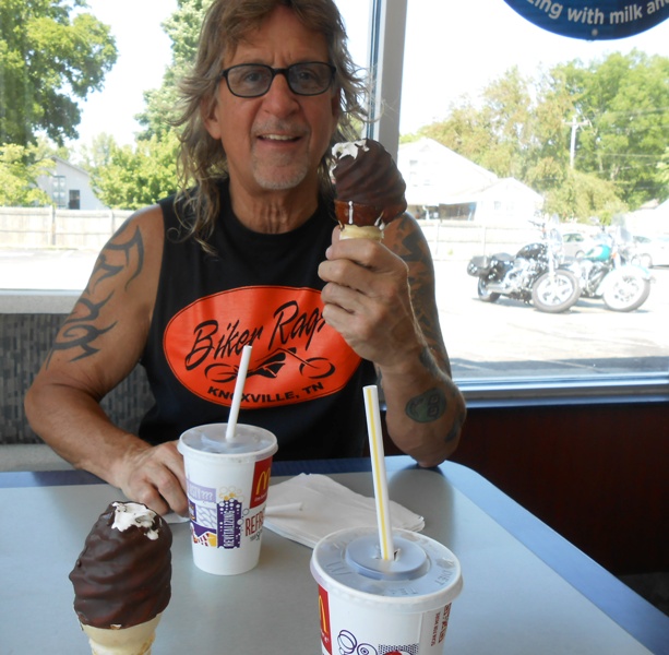 We really like McDonald's dip cones!