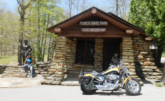 Museum in Pickett State Park.
