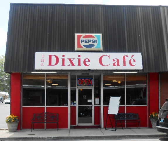 The Dixie Cafe is located in downtown Corbin, Kentucky. 