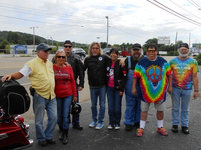 Our group of riders.