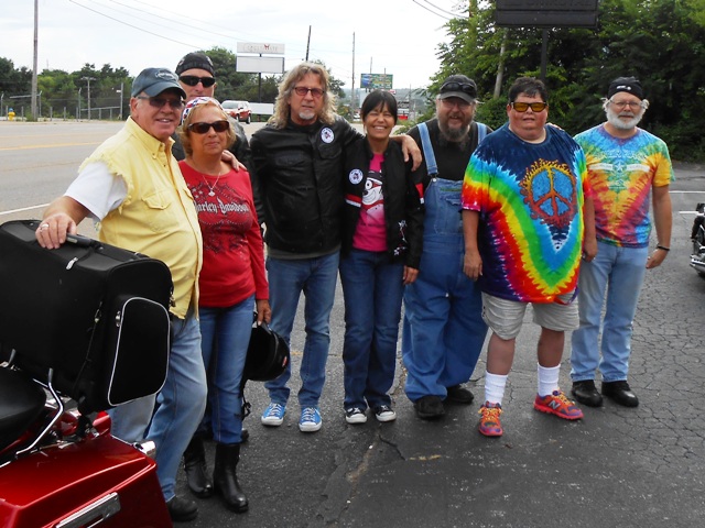 We're a small group but ready to ride!