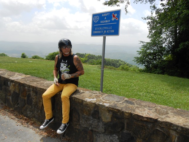 Scenic overlook in Stickleyville, VA.