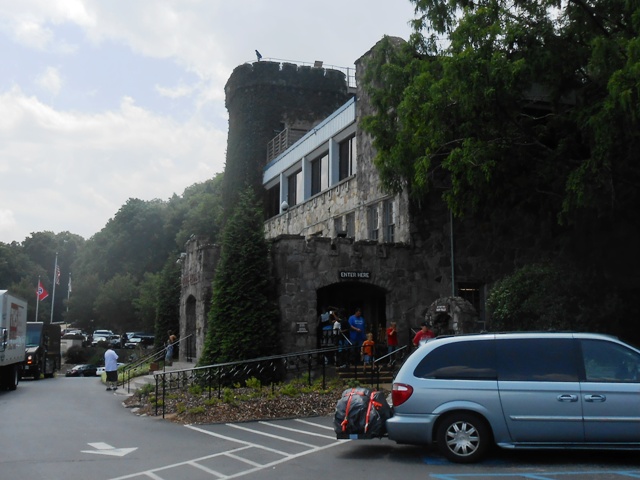 Entrance to Ruby Falls.