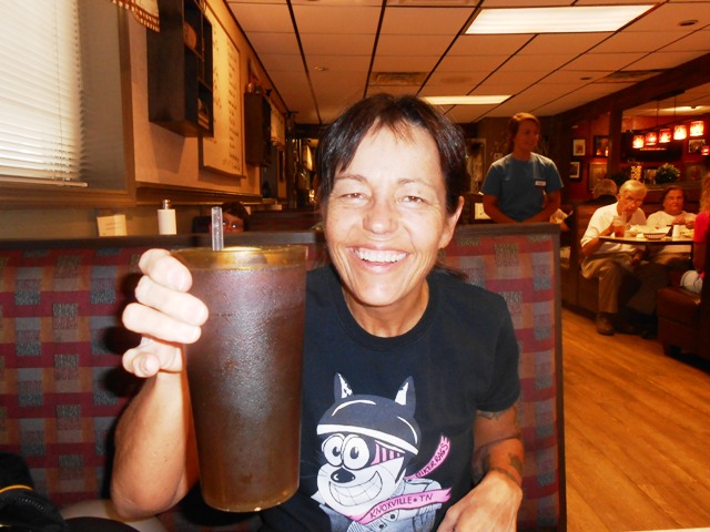 The iced tea is wonderful!