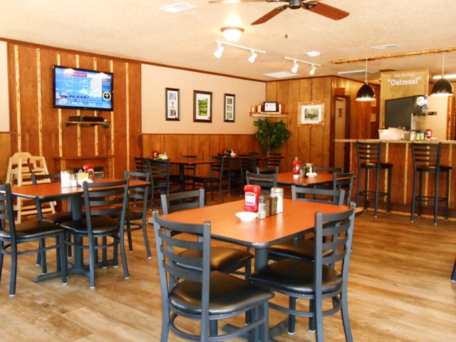 Nice setting with friendly service.