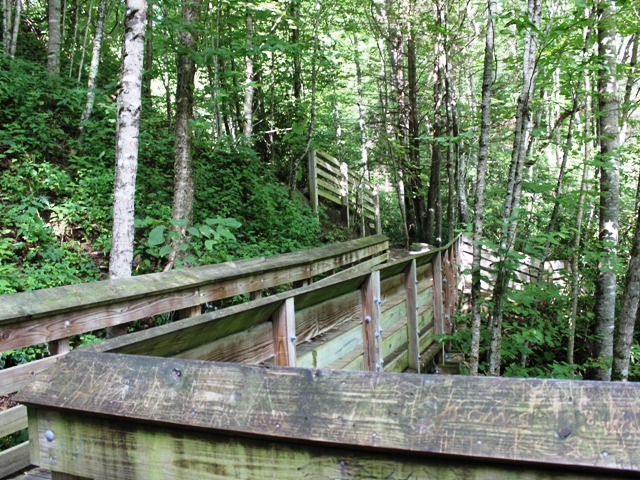 View from the overlook deck.