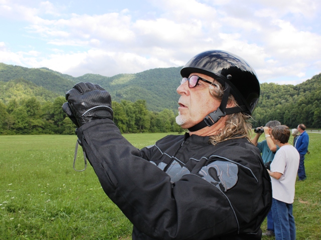 Jeff is so happy to see these Elk!