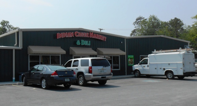 We stopped off at the Indian Creek Market at the intersection of 92 and 363.