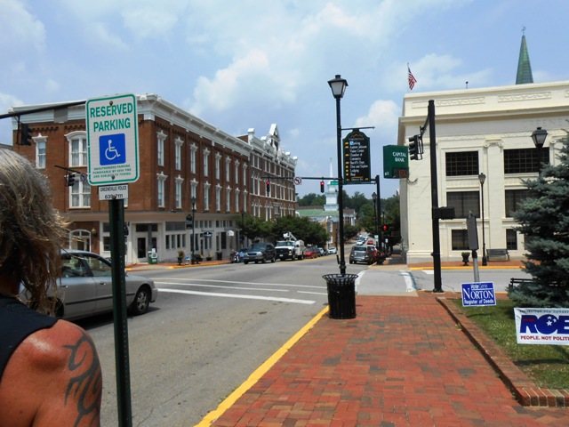 Downtown Greeneville.