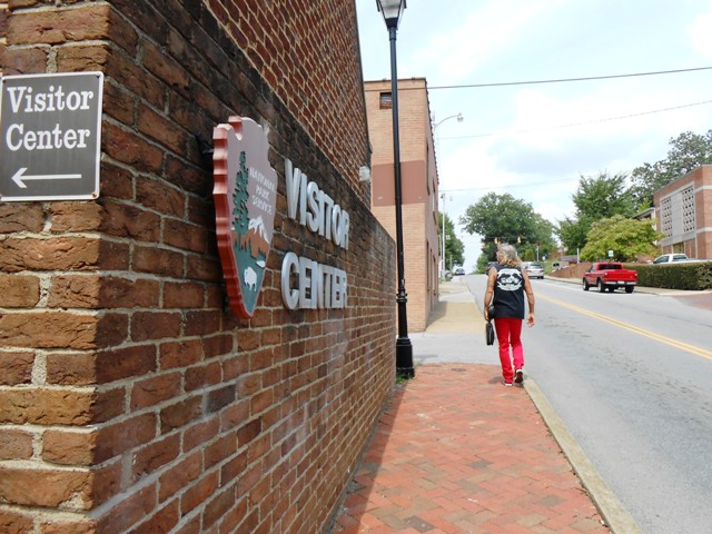 We left the Visitor Center and toured some of downtown Greeneville.