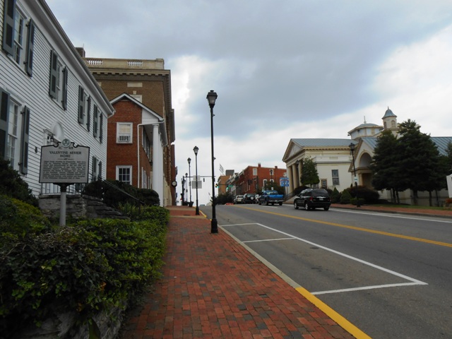 Many historic buildings in Greeneville, TN.