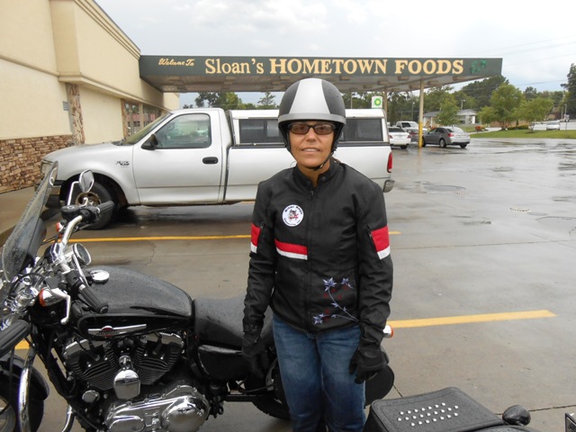 It was raining almost any direction we could go.