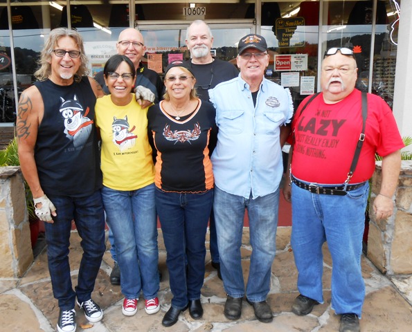 Here is today's Fun Run crew.