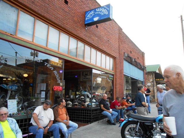 The Time Warp Tea Room is located on Central Avenue in North Knoxville.