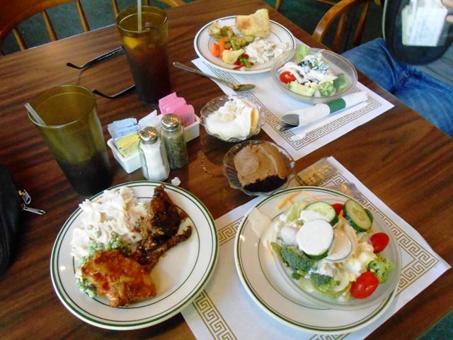 Yum! Lots of good eats.