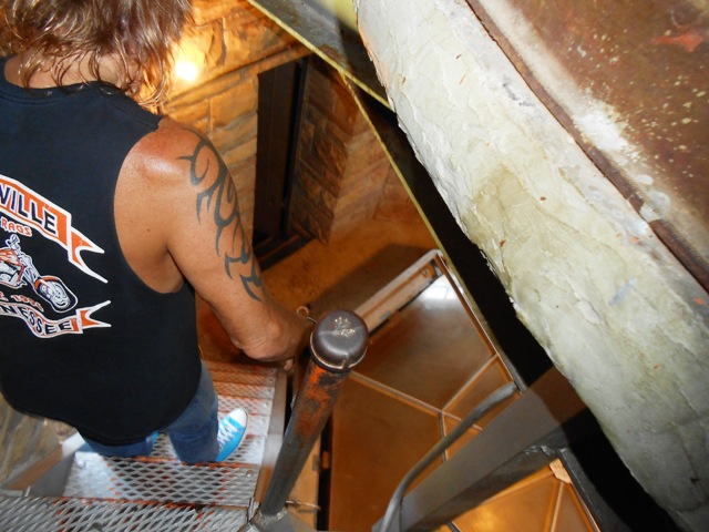 Ninety-seven steps total. Worth the climb!