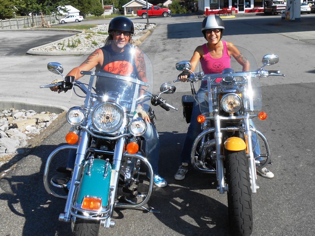 A very nice young lady, Cynthia, took our photo in Spring City.