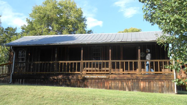 The Archie Campbell Homestead.