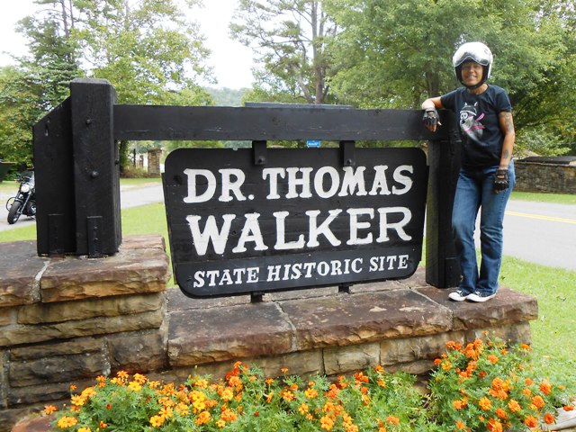 We arrived at the Dr. Thomas Walker State Historic Site.