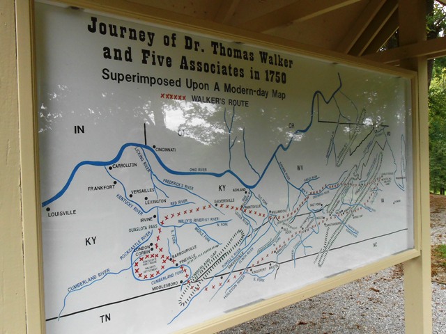 Map of the expedition area.