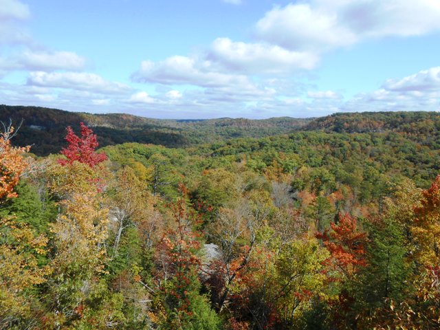 More scenic overlooks along the way.