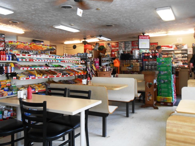 A quaint dining area.