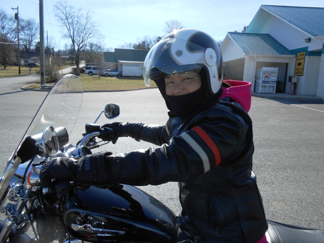 Pamo is smiling on this sunny day.