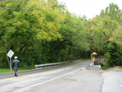 The leaves on 92 were just beginning to turn.