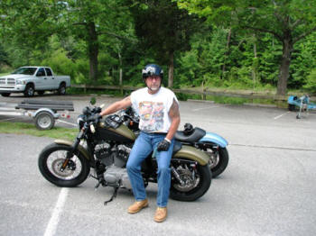 Forcing Jeff to pose again.