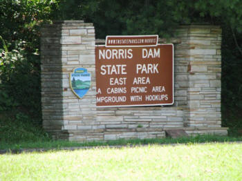Entrance to Norris Dam.