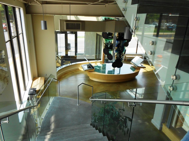 A beautiful contemporary interior.