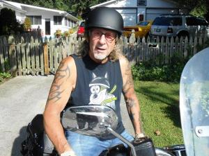 Jeff is ready to ride.