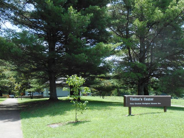 We parked right outside the Visitor Center.