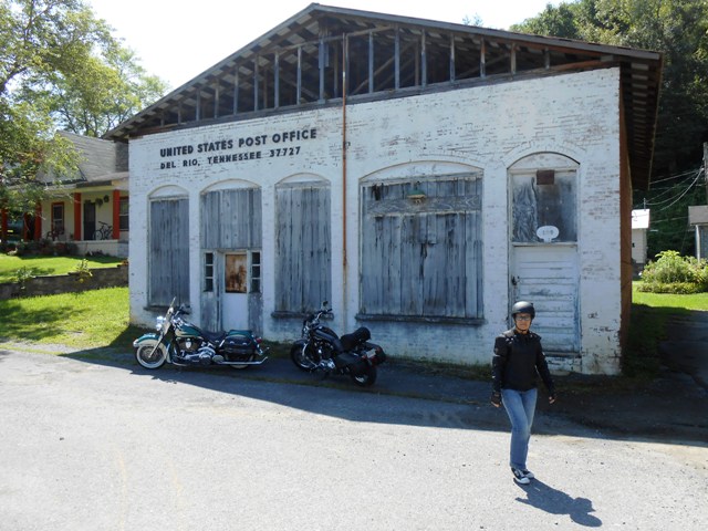 The old post office in Del Rio.